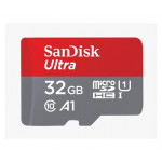 SanDisk MicroSDXC karta 32GB Ultra (120 MB/s, A1 Class 10 UHS-I, Android) + adaptér