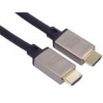 PremiumCord Ultra High Speed HDMI 2.1 kabel 8K@60Hz, 4K@120Hz délka 1,5m kovové pozlacené konektory