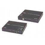 ATEN USB DisplayPort Dual View HDBaseT™ 2.0 KVM Extender (4K@100 m)