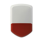 iGET SECURITY P11v2 - Bezdrátová venkovní siréna 100 dB, indikace alarmu pomocí červené LED diody, 230V, pro M2B/M3B