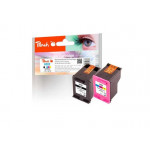 PEACH kompatibilní cartridge HP F6U66AE, F6U65AE, No 302 MultiPack, black, color