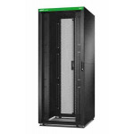 APC Easy Rack 800mm/42U/1200mm, with Roof, Side panel,castors,feet and 4 Brackets, No Bottom, black