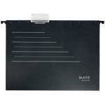 LEITZ Ekologické závěsné desky typu "V"  Alpha RECYCLE A4, černá