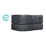 Logitech klávesnice ERGO K860, US, bezdrátová, dělená ergonomická, bluetooth,unifying