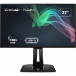 Viewsonic VP2768A-4K 27" IPS 4K 3840x2160/350nits/1000:1/5ms/2xHDMI/DP/USB-C/3xUSB/LAN/VESA/Pivot/Nastavitelný/100%sRGB 