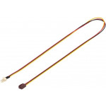 PremiumCord prodlužovací kabel pro ventilátor počítače, 3pinový konektor samec / samice, délka 60cm