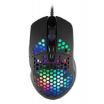 C-TECH herní myš Scarab, casual gaming, 7200 DPI, RGB podsvícení, USB