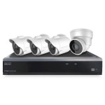 DIGITUS Full HD hybridní sada pro videorekordéry 4 HD IP kamery a rekordér