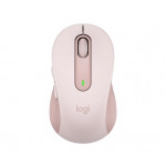 Logitech myš Signature M650 Medium/optická/bezdrátová/400-2000dpi/5 tlačítek/růžová