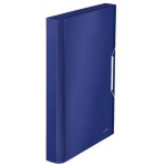 LEITZ Aktovka na dokumenty s přihrádkami  STYLE, titanově modrá
