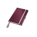 LEITZ Zápisník  STYLE A5, tvrdé desky, linkovaný, granátově červená