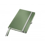 LEITZ Zápisník  STYLE A5, tvrdé desky, čtverečkovaný, zelenkavá