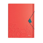 LEITZ Aktovka s přihrádkami  UrbanChic, PP, A4, červená