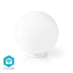 Nedis WIFILM10CWT - Chytré světlo Wi-Fi | Kulaté | Průměr: 200 mm | 360 lm | RGB/Warm to Cool White | 2700 - 6500 K, G 