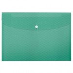 Esselte kapsa s uzavíráním na cvok Colour'Breeze PP A4+, zelená, balení 3 ks