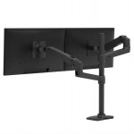 ERGOTRON LX Dual Stacking Arm, Tall Pole, Matte Black ,stolní ramena pro 2 lcd. max. 40", flexibilní , černé