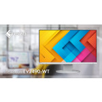 EIZO 24" EV2490-WT, 1920 x 1080, IPS,16:9, 5ms, 250 cd/m2, 1000:1, DP/HDMI/USB-C/RJ45, bílá