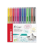 Liner Kores K-Liner, sada 12 barev