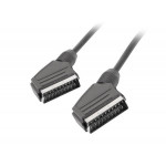 LANBERG Euro (Scart) M / M kabel 1,8m 