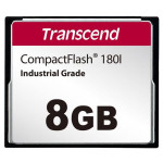 Transcend 8GB INDUSTRIAL TEMP CF180I CF CARD, (MLC) paměťová karta (SLC mode), 85MB/s R, 70MB/s W