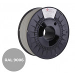 C-TECH tisková struna PREMIUM LINE ( filament ) , PLA, bílý hliník, RAL9006, 1,75mm, 1kg