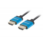 LANBERG HDMI M/M 2.0 kabel 0.5M 4K černý úzký  