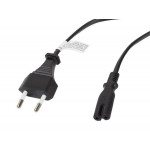 LANBERG CEE 7/16 na IEC 320 C7 EURO (RADIO) POWER CORD 1.8M černý  