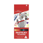 Pastelky Concorde trojhranné, 12 ks