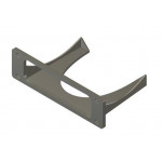 MIKROTIK držák do 10"/19" racku pro MikroTik hAP AC2/hAP ac lite šedá antracit