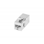 LANBERG FEED-THRU KEYSTONE CONNECTOR RJ45->RJ45 CAT.6 FTP 90  