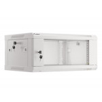 LANBERG RACK CABINET 19" WALL-MOUNT 4U/600X450 (FLAT PACK) V2 GREY  