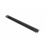 LANBERG 19" BRUSH PANEL 1U AK-1103-B BLACK  