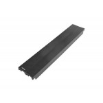 LANBERG 19" PLASTIC FAST ASSEMBLY FIRE RETARDANT BLANKING PANEL 2U BLACK  