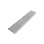 LANBERG 19" PLASTIC FAST ASSEMBLY FIRE RETARDANT BLANKING PANEL 2U GREY  