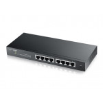 Zyxel GS1900-8 v2, 8 port GbE L2 smart switch, desktop, fanless