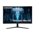Samsung Odyssey G8 Neo/32" LCD VA/3840x2160/1ms/DP/HDMI/2xUSB/výškově nastavitelný/pivot/VESA/Prohnutý