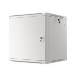 LANBERG Nástěnná jednodílná skříň 19", FOR SELF-ASSEMBLY 12U/600x600 plechové dveře šedá (RAL7035)   (v rozloženém stavu