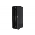 LANBERG Volně stojící skříň 19" 42U/800x1000 (v rozloženém stavu) černá (RAL9004)  