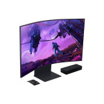 Samsung LED LCD Odyssey Ark LS55BG970NUXEN 55" VA zakřivený/4K UHD/1ms/HDMI/USB/repro/RJ45/výškově nastavitelný/Pivot
