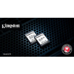 KINGSTON 8GB SDHC Industrial -40C to 85C C10 UHS-I U3 V30 A1 pSLC