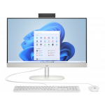 HP AIO 24-cr0002nc/24'' IPS FHD AG/Ryzen 5 7520U/16GB LP/512GB SSD/AMD Graphics/5xUSB/1xHDMI/RJ45/90W/2y/WIN 11 Home/Whi