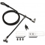 Kensington Universal 3-in-1 Keyed Cable Lock - Twin Lockheads for Laptops & Other Devices