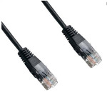 DATACOM Patch cord UTP CAT6 1m černý
