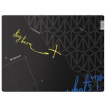 Endorfy podložka pod židli/120x90cm/PVC/černá