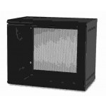 APC NetShelter 9U Wallmount Rack Cabinet Single Hinged Switch Depth 
