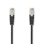 Nedis CCGL85121BK100 - Síťový Kabel Cat 5e SF/UTP | RJ45 Zástrčka - RJ45  Zástrčka | 10 m | Černá