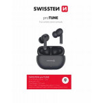 SWISSTEN BLUETOOTH TWS SLUCHÁTKA PRO TUNE ČERNÝ