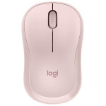 Logitech myš Wireless M240 silent - optická, bezdrátová, 3 tlačítka,tichá, bluetooth, 400-4000dpi, růžová
