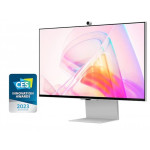 Samsung LCD  S90PC 5K Smart 27" IPS/5120x2880/5ms/600 cd/m2/mDP/3xUSB/repro/Pivot/Výškově nastavitelný/Vesa/stříbrná