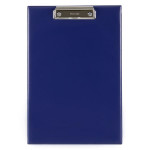 Psací podložka s klipem A4, 10 listů, modrá